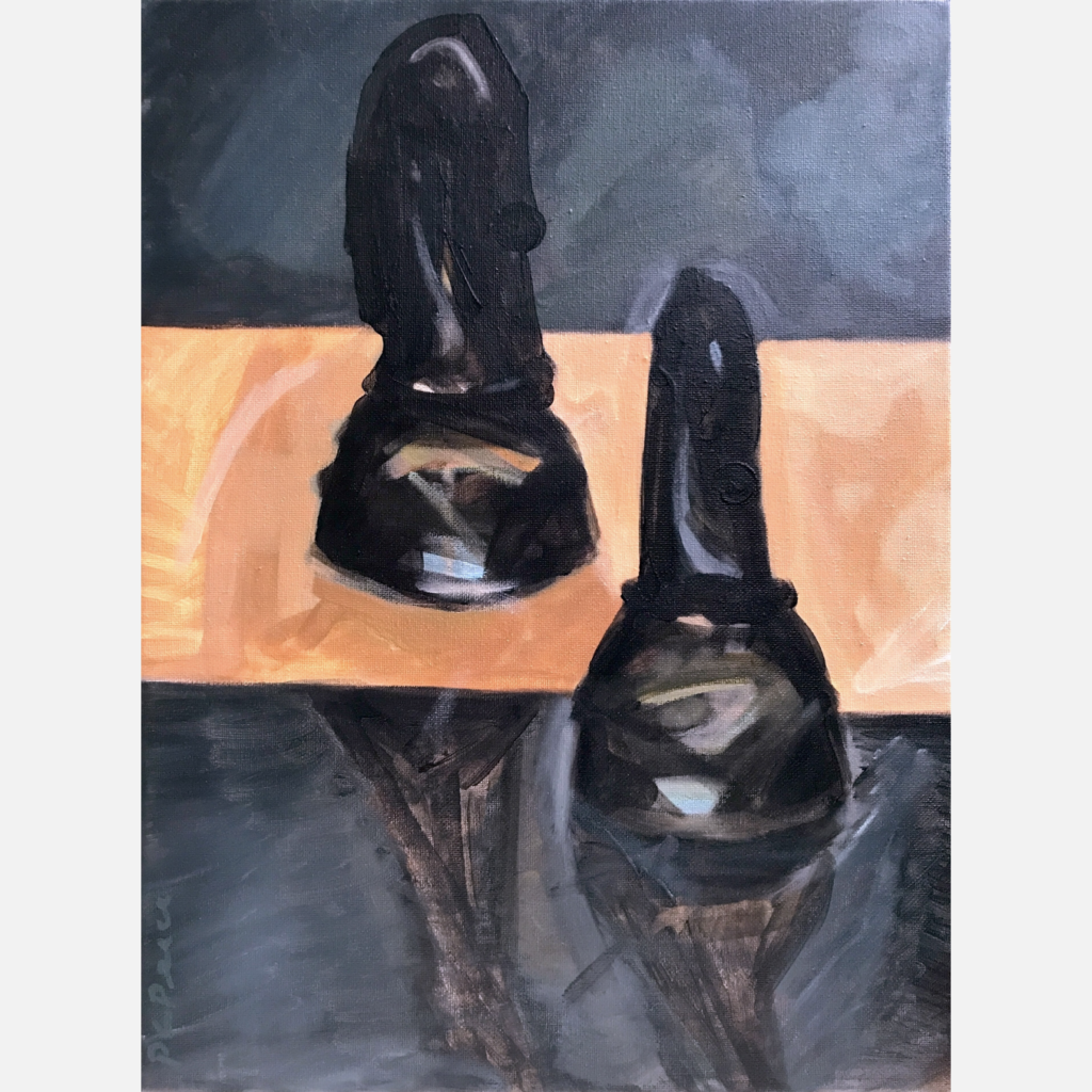 Black Knights Original Painting